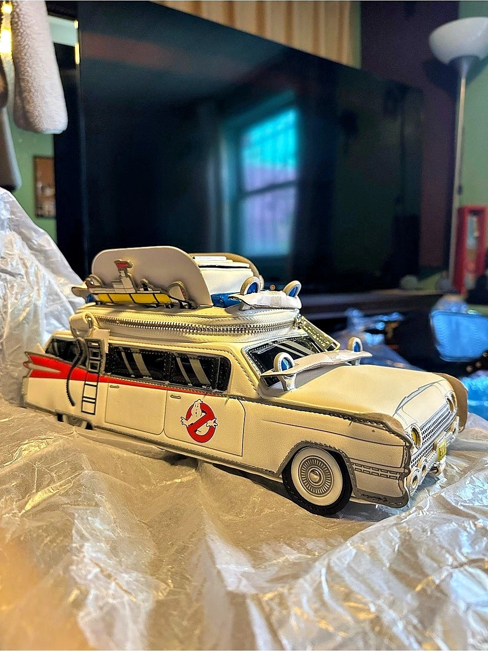 Loungefly Ghostbusters Ectomobile Light Up Figural Crossbody Bag - NWT